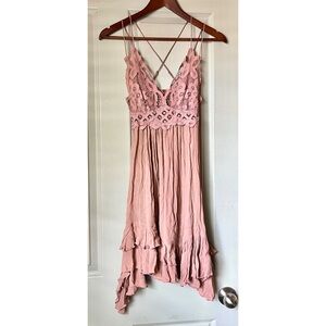 Free People Adella Women’s Mini Slip Dress